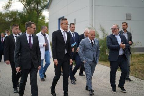 Szentkirályi Hungary expands its production capacity: the foundation stone of the investment with a total value of nearly HUF 1 billion has been laid