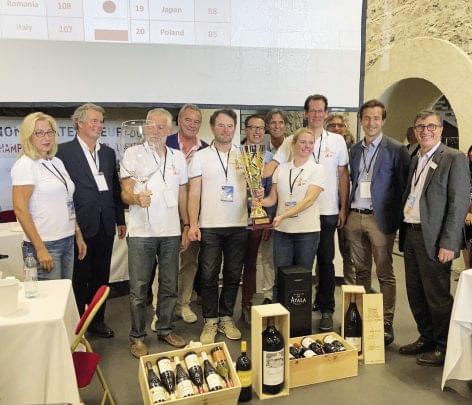 Excellent performance from Hungarian wine tasters