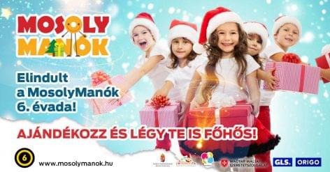 The national school Christmas MosolyManók fundraising has started