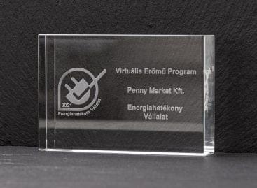 PENNY has earned an award as an Energy Efficient Company