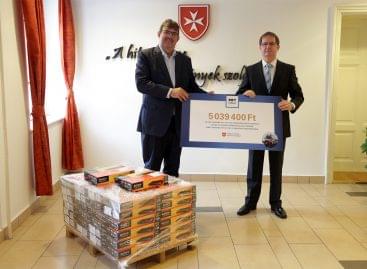 Az OMV Hungária és vásárlói 5 millió forinttal segítik a Máltai Szeretetszolgálat mentőautó vásárlását