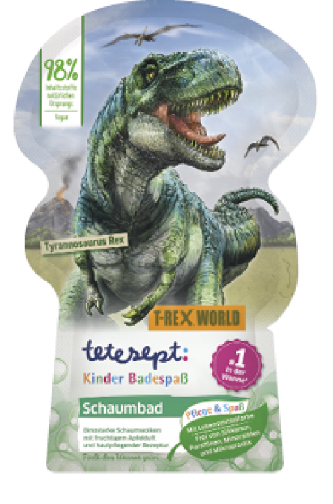 Tetesept T-Rex bubble bath for kids