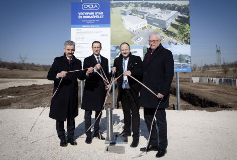 Caola Zrt. is building a new factory