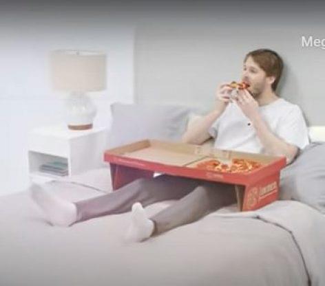 Abszolút kényelmi pizza – A nap videója