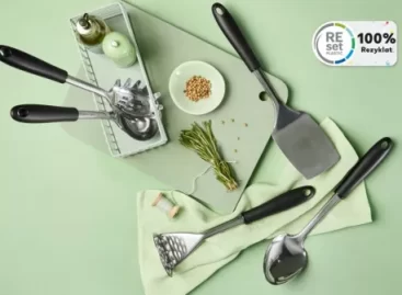 Újrahasznosított műanyagból készült konyhai eszközök a Kauflandtól