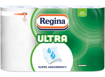 Regina Strong és Ultra 3 tekercses, 3 rétegű papírtörlők