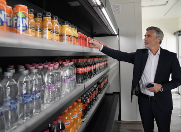An automated container store was developed by Kende Gastro Zrt.