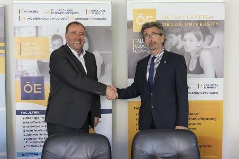 Együttműködési megállapodást kötött a CETIN Hungary és az Óbudai Egyetem