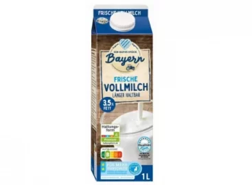 Saját márkás tejjel csökkenti az emissziót a Lidl Németország