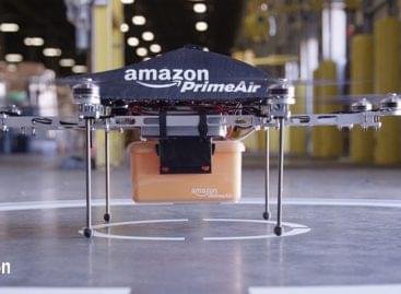 Indul az Amazon drónos házhoz szállítása