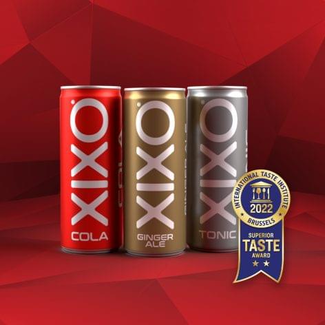 A XIXO három szénsavas itala is megkapta a Superior Taste Award-ot