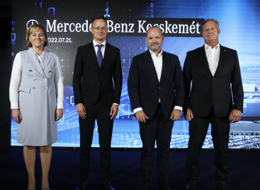 Új modellek a Mercedes-Benz kecskeméti gyárában: mérföldkő a tisztán elektromos termékstratégia megvalósításában