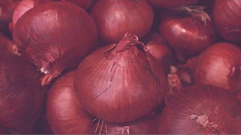 The price of red onions has increased