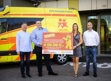 Intersnack and SPAR provide meals for the patients of the Heim Pál Children’s Hospital