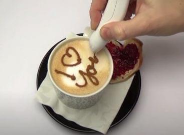 Write something on my coffee – Video of the day