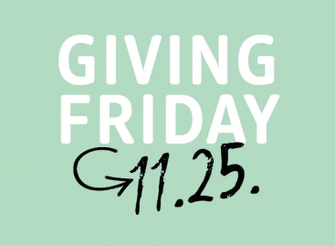 How can Back Friday become Giving Friday for the benefit of all of us?