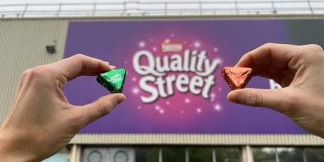 Quality Street to be wrapped in different colours due to foil shortage