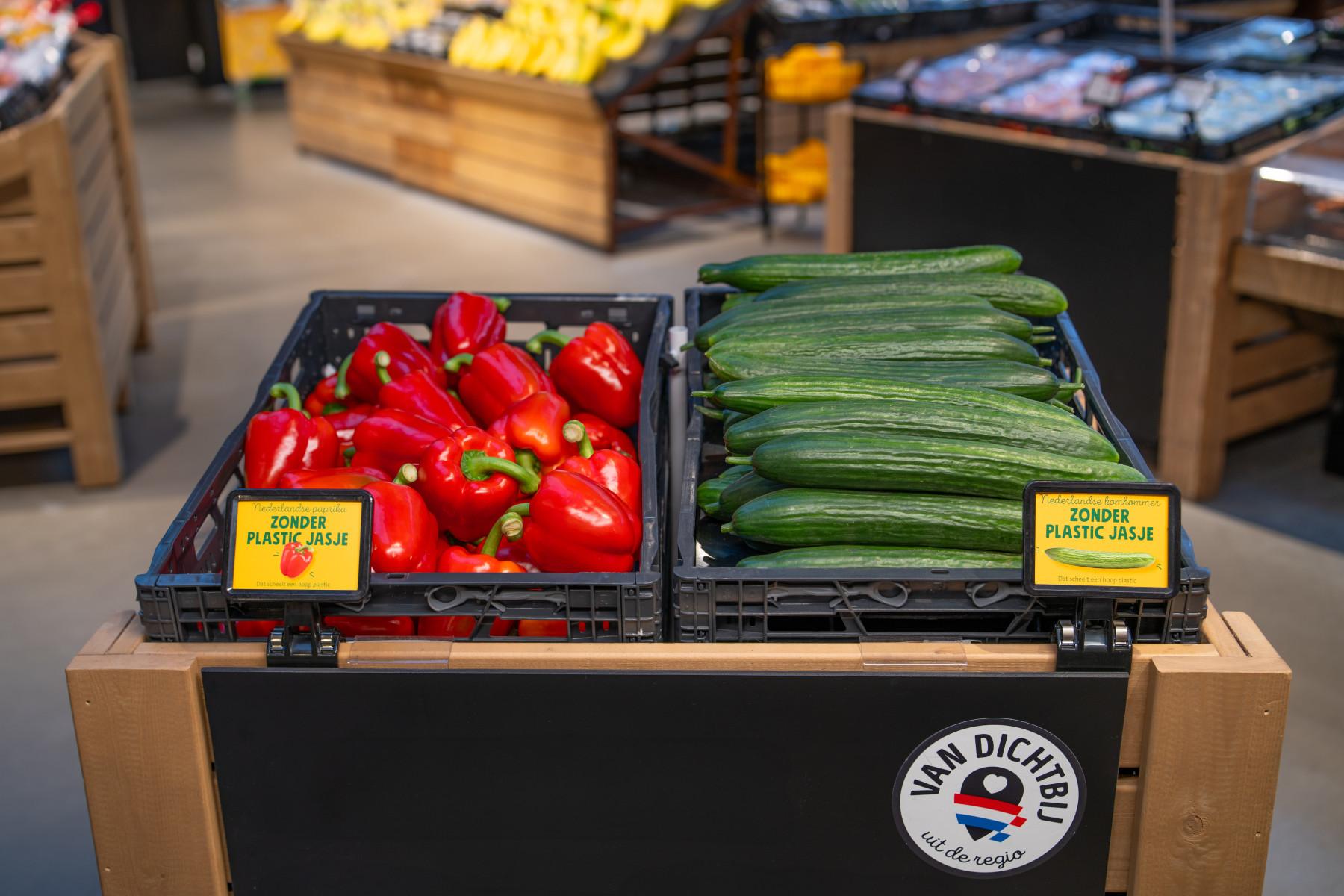 Eltávolítja a holland Jumbo a műanyagcsomagolást egyes ...