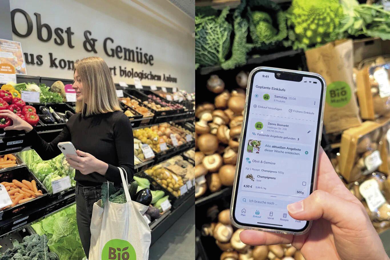 Germany’s Biomarkt partners with AI app - Trademagazin