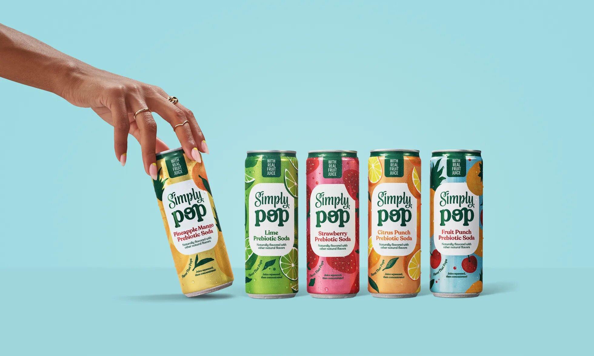 A prebiotikus üdítőitalok piacára lép be a Coca-Cola a Simply Pop ...